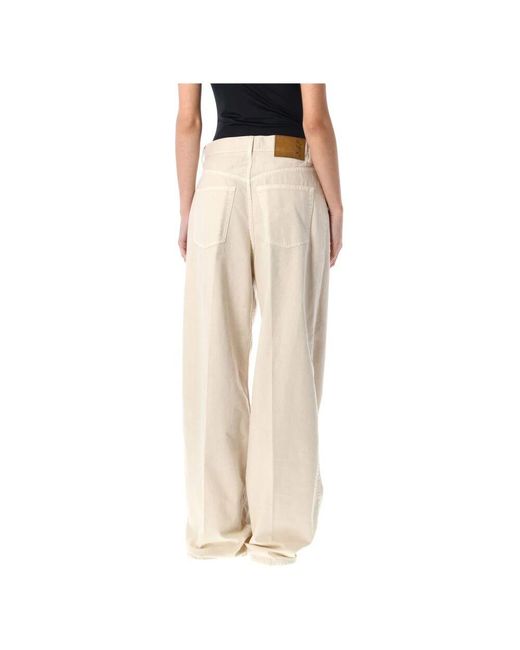 Wide Trousers di Haikure in Natural