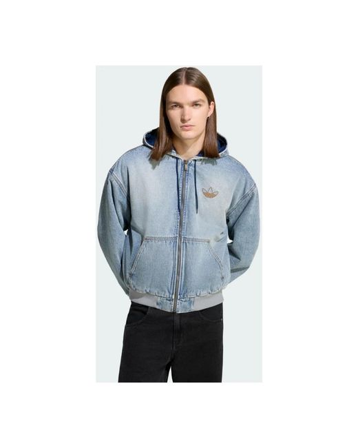 Training Jackets Adidas de hombre de color Blue