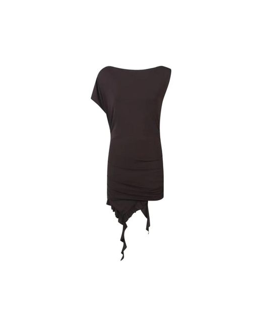 Pinko Black Short Dresses