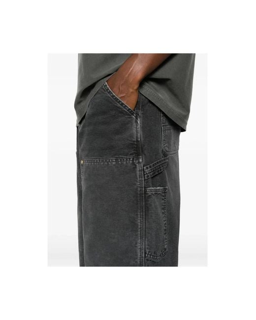 Carhartt Gray Straight Jeans for men