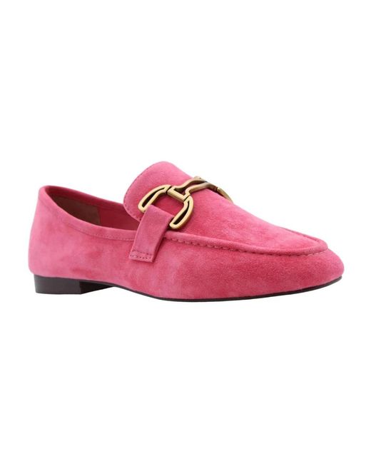 Bibi Lou Pink Loafers