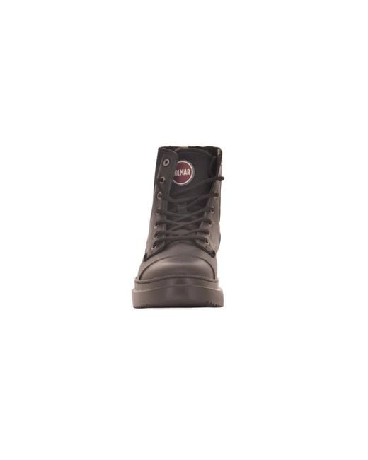 Colmar Brown Lace-Up Boots