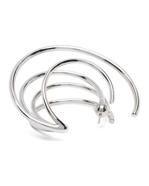 Panconesi Metallic Orbit Ohrringe Groß