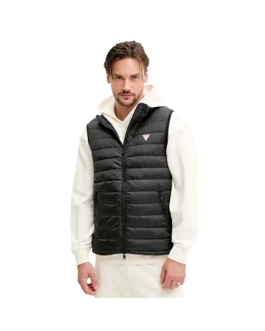 Guess Vests in het Black voor heren