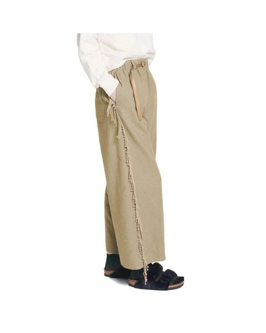 White Sand Natural Wide Trousers