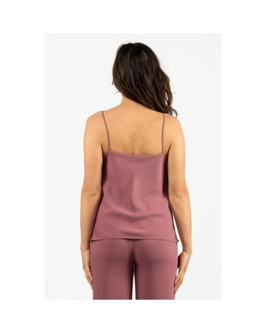 Herno Tops ,Roze ,Blusa in het Purple