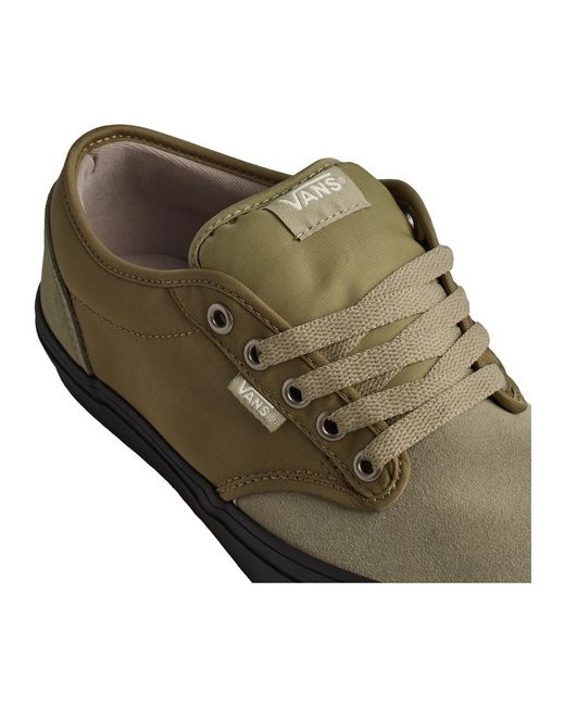Vans Schoenen ,Groen ,Nylon Atwood Sneakers in het Brown voor heren