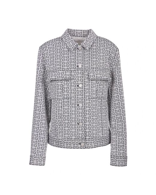 Givenchy Gray Denim Jackets