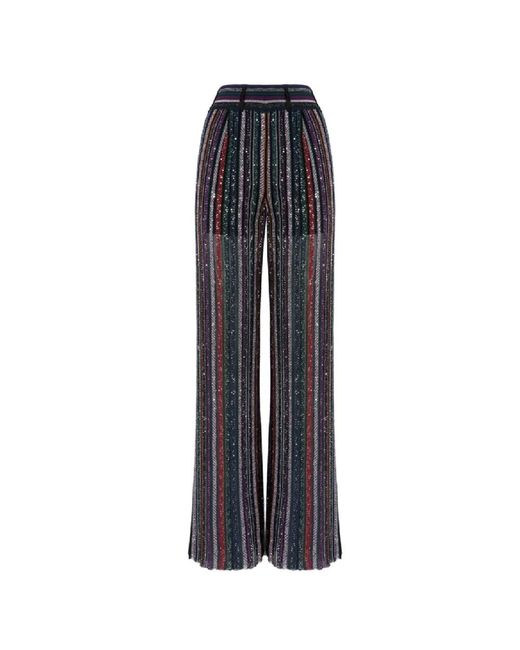 Missoni Blue Wide Trousers