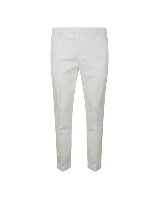 Dondup Gray Chinos for men
