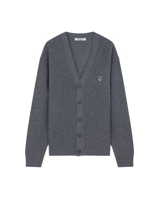 Maison Kitsuné Gray Cardigans for men