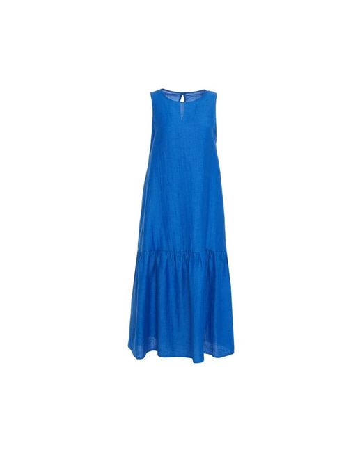 Midi Dresses Kaos de color Blue