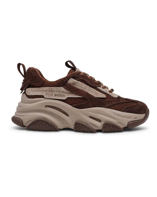 Steve Madden Brown Possession-E Sneaker