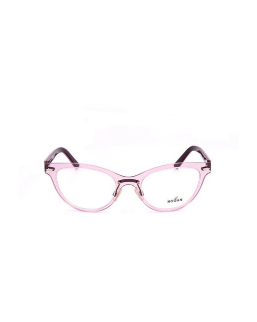 Hogan Accessoires ,Paars ,Plastic Monturen Brillen in het Pink