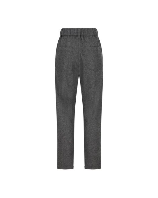 Brunello Cucinelli Gray Trousers