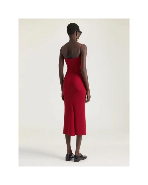 Midi Dresses Givenchy de color Red
