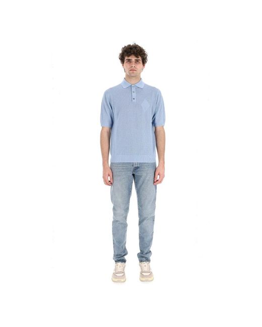 Ballantyne Blue Polo Shirts for men