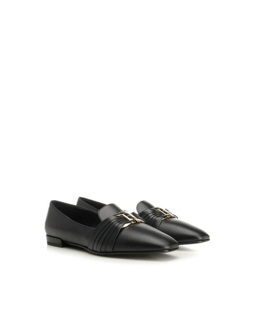 Ferragamo Black Loafers