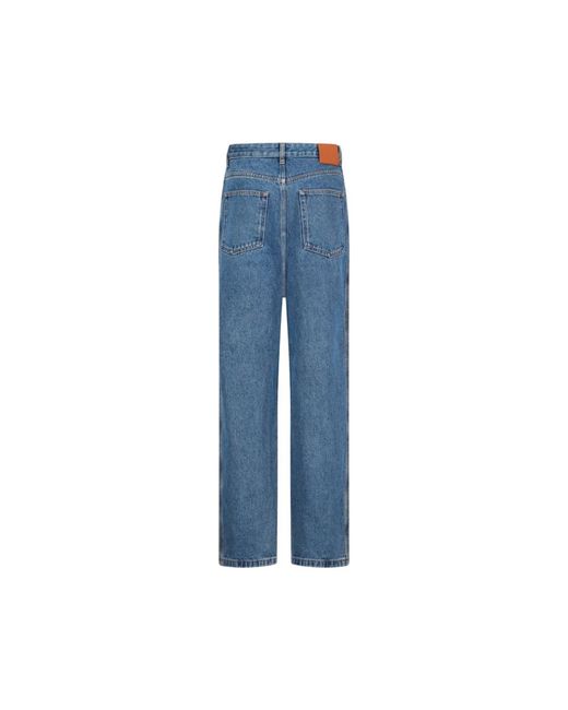 Loewe Baggy Anagram Jeans in Blue für Herren