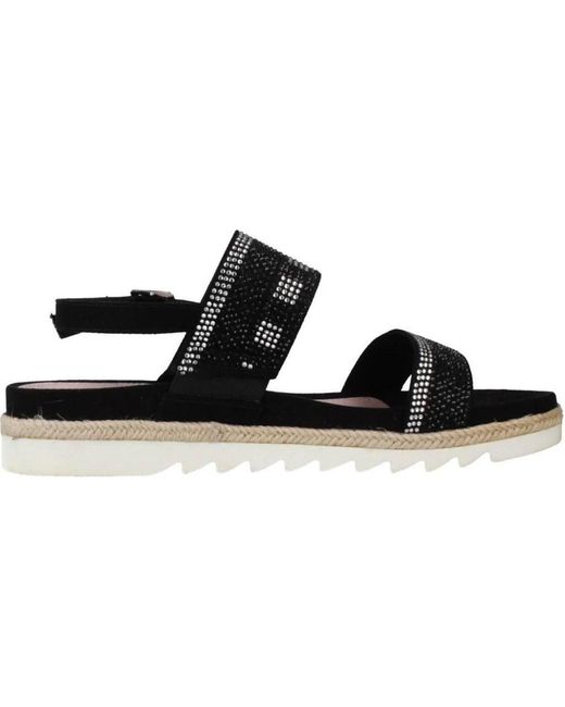 Flat Sandals di Stonefly in Black