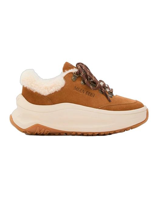 Sneakers Moon Boot en coloris Brown
