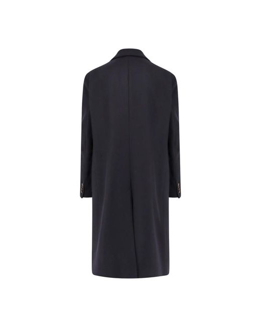 Hevò Blue Single-Breasted Coats for men