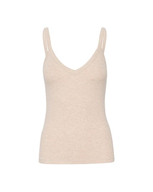 Inwear Natural Sleeveless Tops