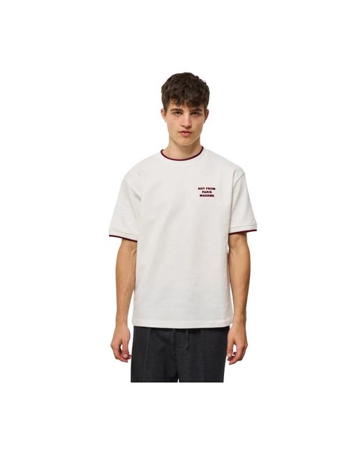 Drole de Monsieur White T-Shirts for men