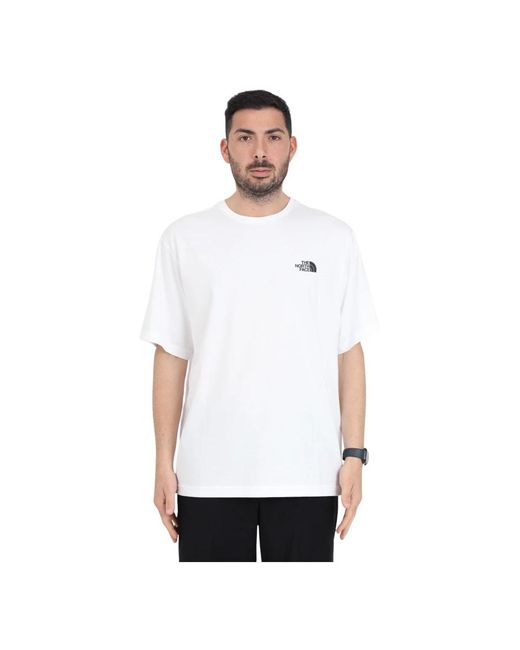 The North Face Weiße festival-t-shirt für männer in White für Herren