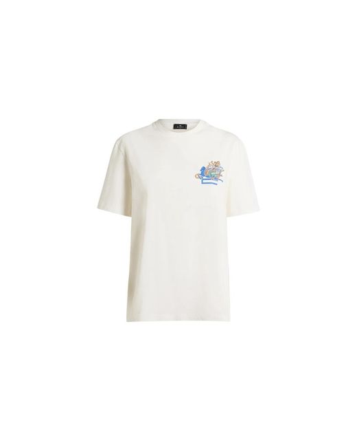 Etro White T-Shirts