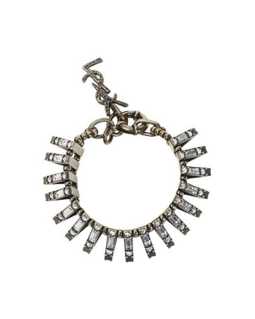 Saint Laurent Metallic Bracelets