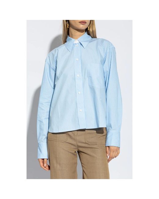Blouses & shirts > shirts Victoria Beckham en coloris Blue