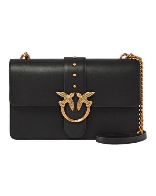 Pinko Black Cross Body Bags