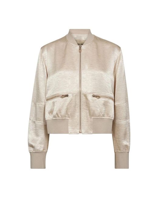 Mos Mosh Natural Bomber Jackets