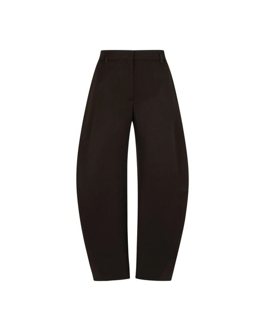 Acne Black Wide Trousers