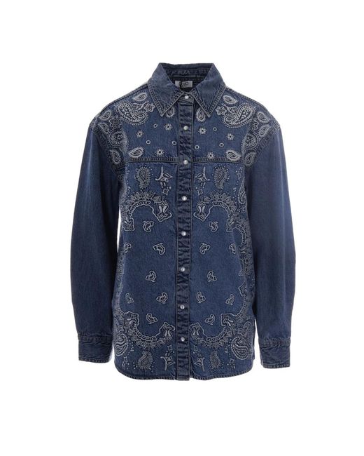 Liu Jo Blue Denim Shirts