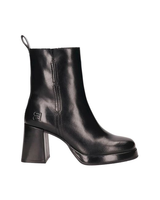 Bagatt Black Heeled Boots