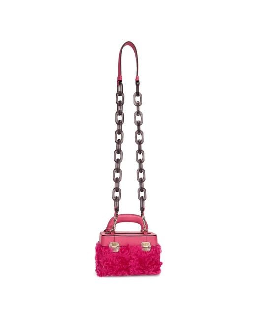 Moschino Red Cross Body Bags