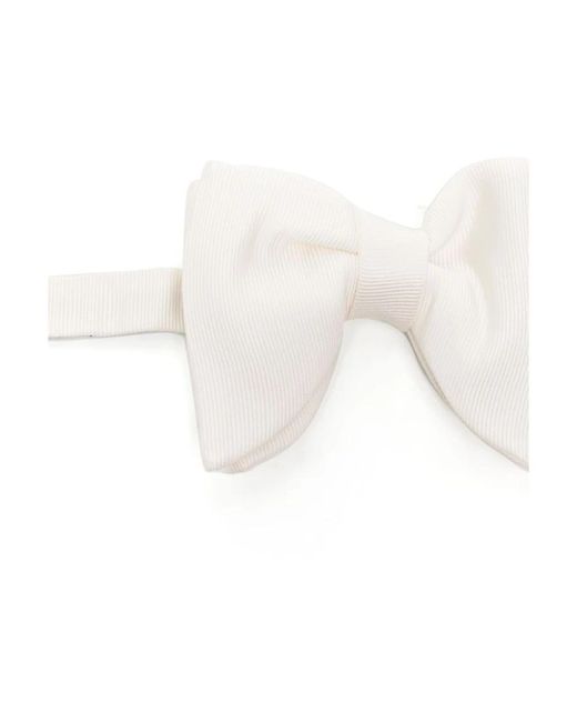 Bowties Tom Ford de hombre de color White