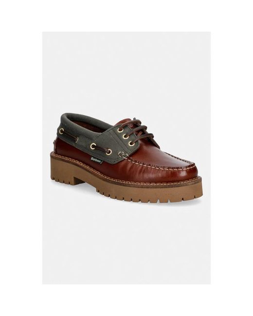 Barbour Brown Darras Bootsschuhe