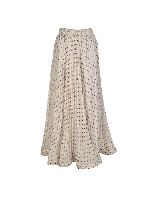P.A.R.O.S.H. Natural Maxi Skirts