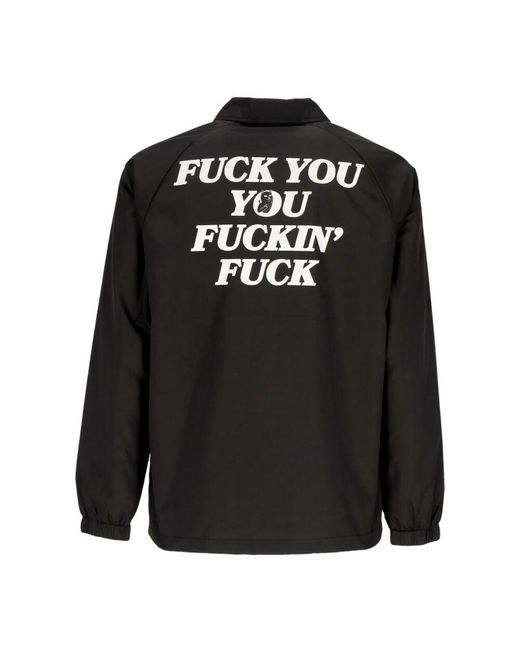 RIPNDIP Black Light Jackets for men