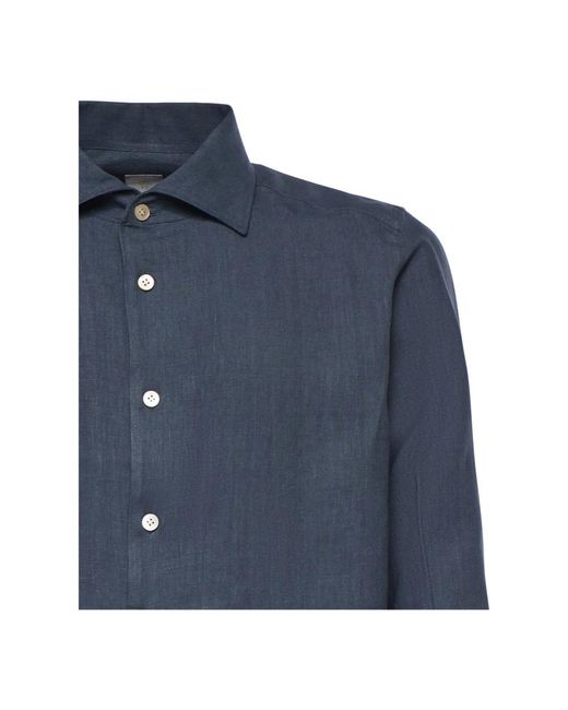 Eleventy Blue Casual Shirts for men