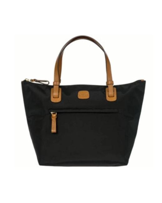 Bric's Black Schwarzer Damen Shopper Tasche Stilvoll