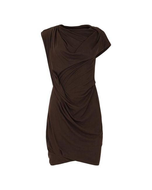Entire studios Brown Short Dresses