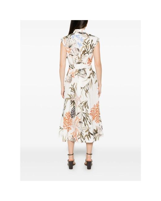 Marella White Midi Dresses