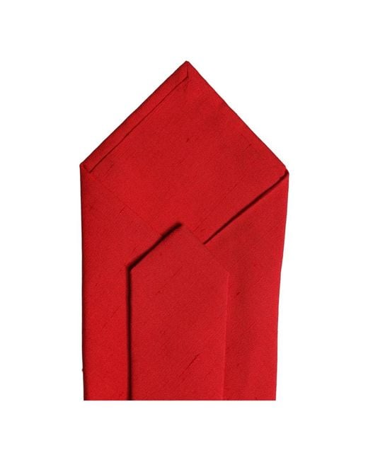 Dolce & Gabbana Red Ties