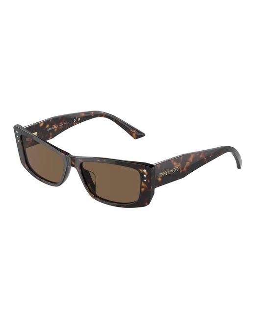 Sunglasses di Jimmy Choo in Brown
