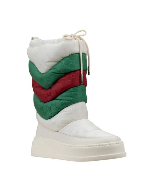 Gucci Green Winter Boots