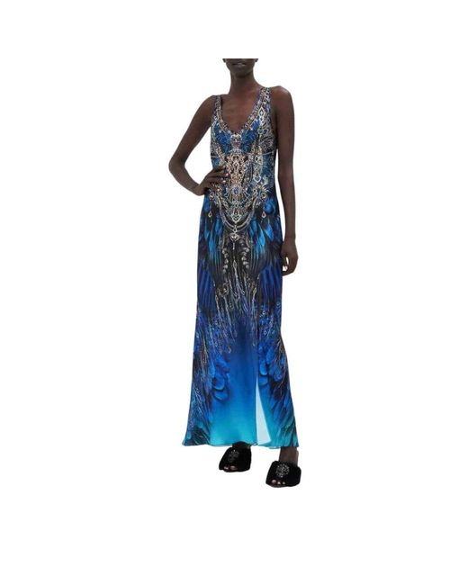 Maxi Dresses Camilla de color Blue
